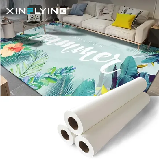 Leaf High Quality and Hot Sale Manufacturer Factory Price Dye Sublimation Heat Transfer Paper for Textile Printing