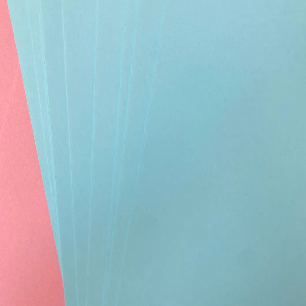 180g Pink/Blue Colored Paper Special Paper Color Copy Paper Office Supplies School Stationery Children′s Origami