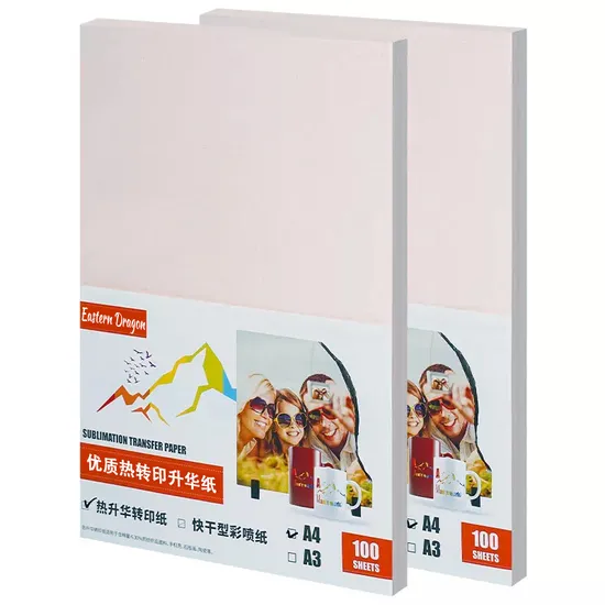 58GSM 64-дюймовая сублимационная бумага для теплопередачи для текстильной печати